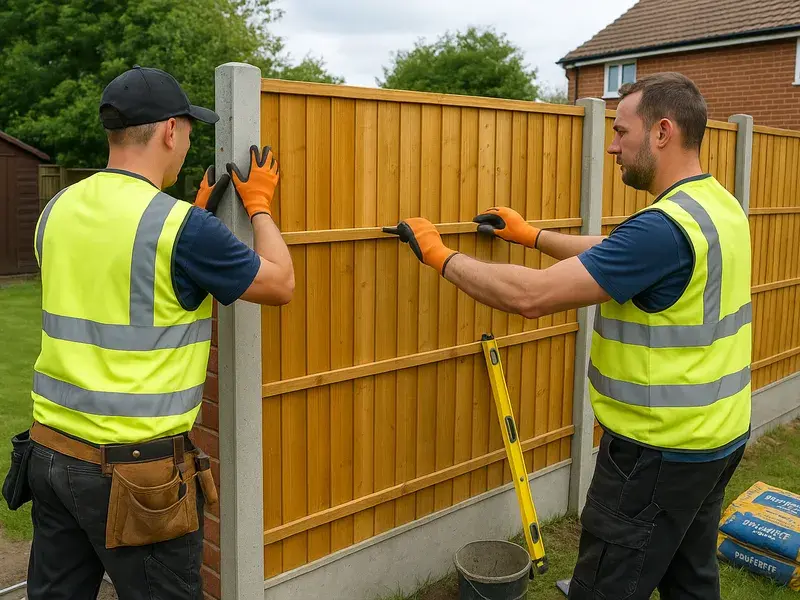 Professional timber fencing, gates & garden landscaping services in North Birmingham